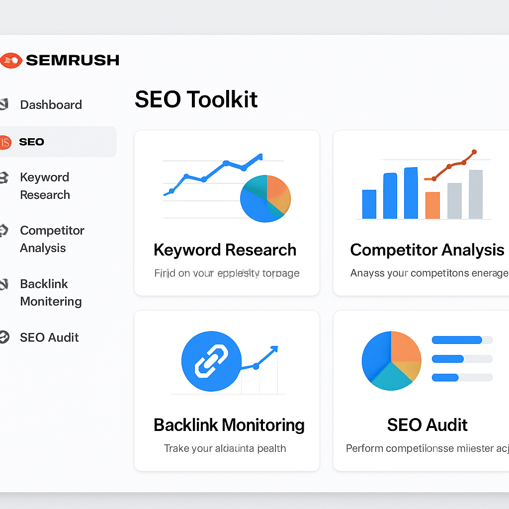 Semrush - Toolkit SEO Complet pentru Dominare Google